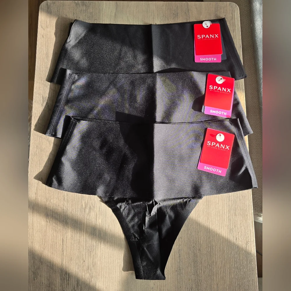 NWT Bundle of 2 Spanx Smooth Thong - Picture 1 of 4